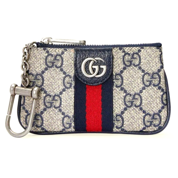 Gucci Handbags - GUCCI OPHIDIA GG KEY CASE